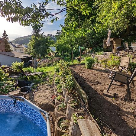 R1 - Urlaubsmagie - Bad Schandau Fusslaeufig, Garten Rathmannsdorf Zewnętrze zdjęcie