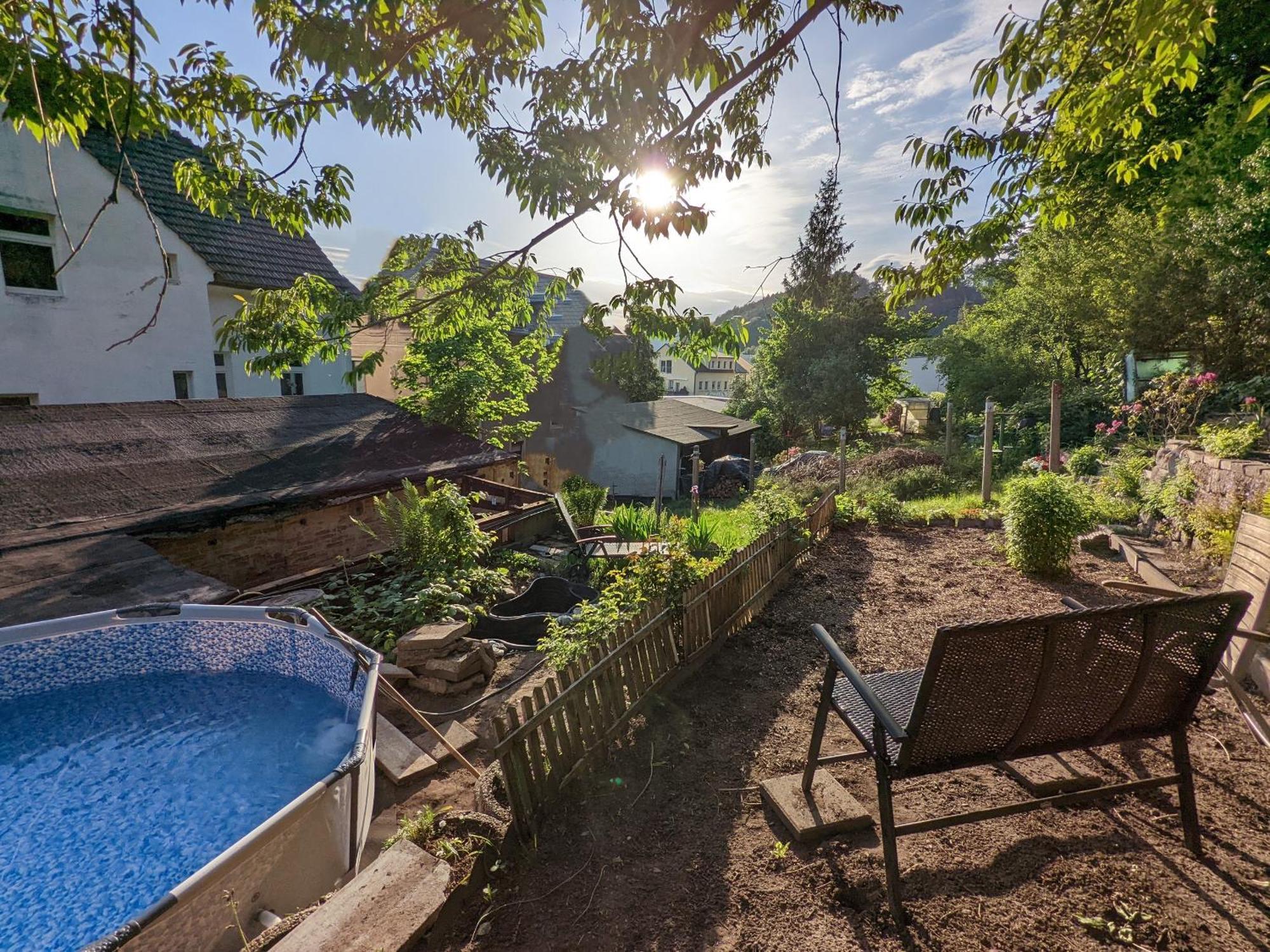 R1 - Urlaubsmagie - Bad Schandau Fusslaeufig, Garten Rathmannsdorf Zewnętrze zdjęcie